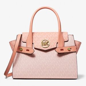 #101 - MK - Carmen Medium Color-Block Logo Satchel!